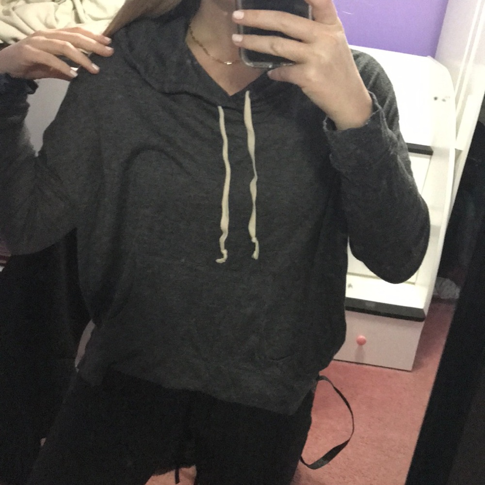 Grey light Abercrombie hoodie